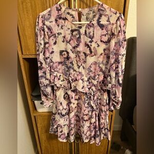 IRO Paris Watercolor Floral Casual Dress size 36/S